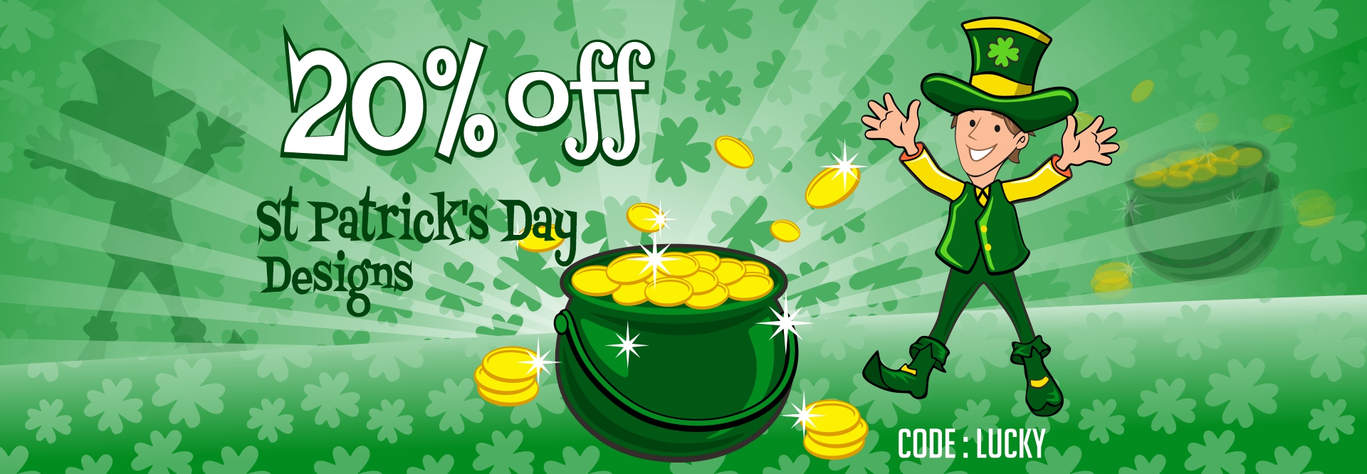 St Paddy's Day Sale